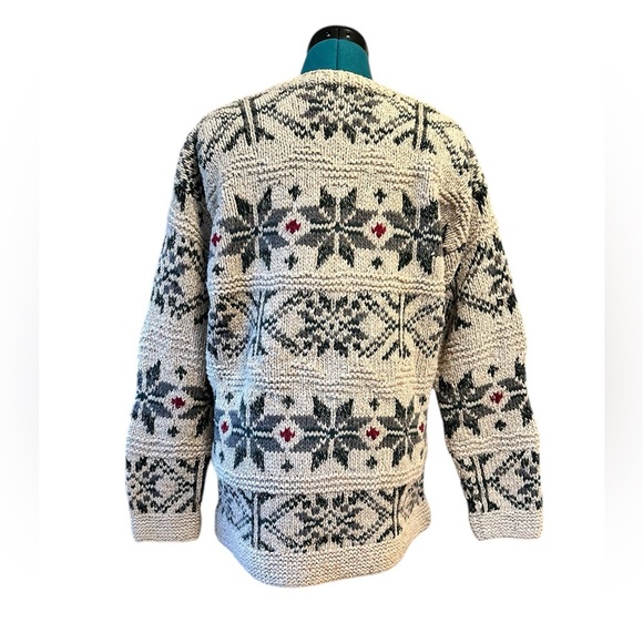 The Limited Cream and Black Patterned Sweater - Picture 3 of 7